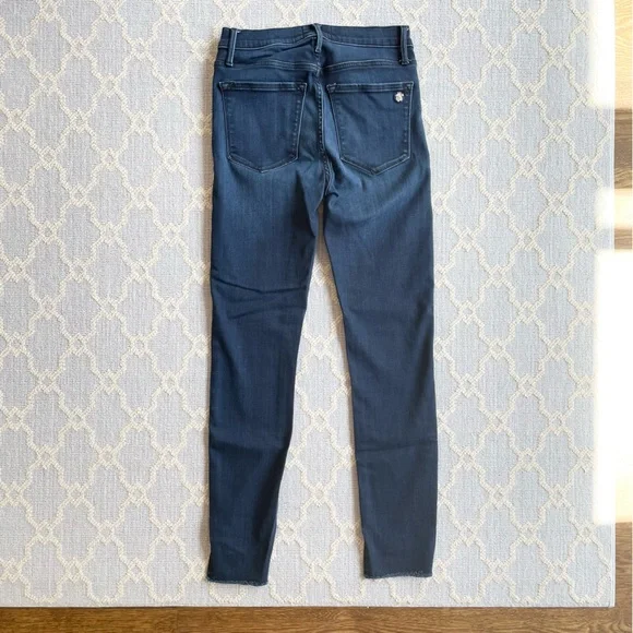 Black Orchid Miranda Step Hem High Waisted Skinny Jeans in “Wasted Time” - Picture 3 of 8